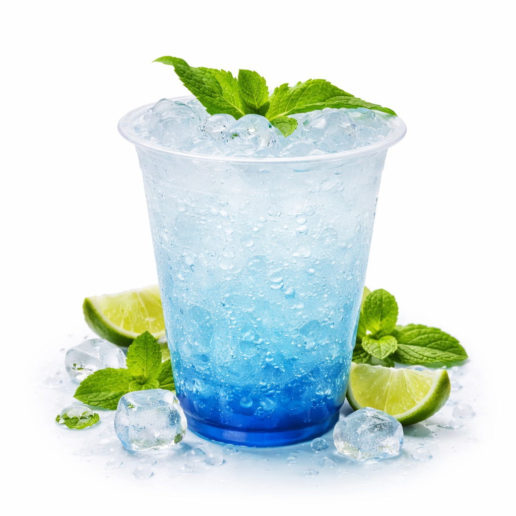 Blue Sky ice soda Kopi Kenal